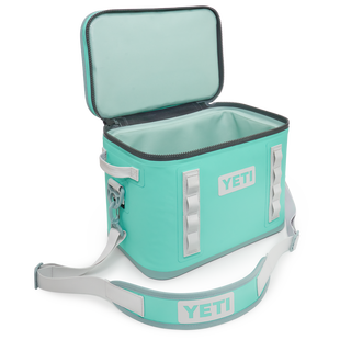 Glacière Hopper Flip 18 à parois souples - Bleu aquifère