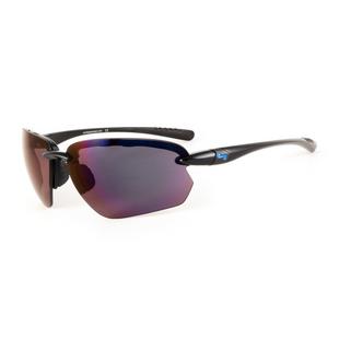 Laser EXT - Shiny Black/Smoke Blue Mir Sunglasses