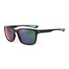 Fly - Matte Black/Brown Flash Green Mir Sunglasses