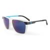 Trooper - Matte Clear-Black / Smoke Blue Revo Sunglasses