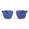 Trooper - Matte Clear-Black / Smoke Blue Revo Sunglasses