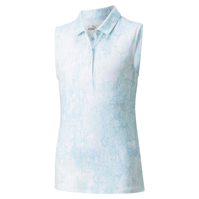Girls' Cloudspun Concrete Sleeveless Polo PUMA