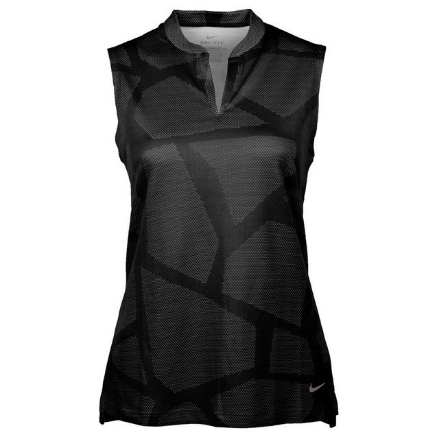 Women's Breathe Course Jacquard Sleeveless Polo