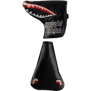 Flying Tiger Fat Boy Putter Headcover - Blackout Collection