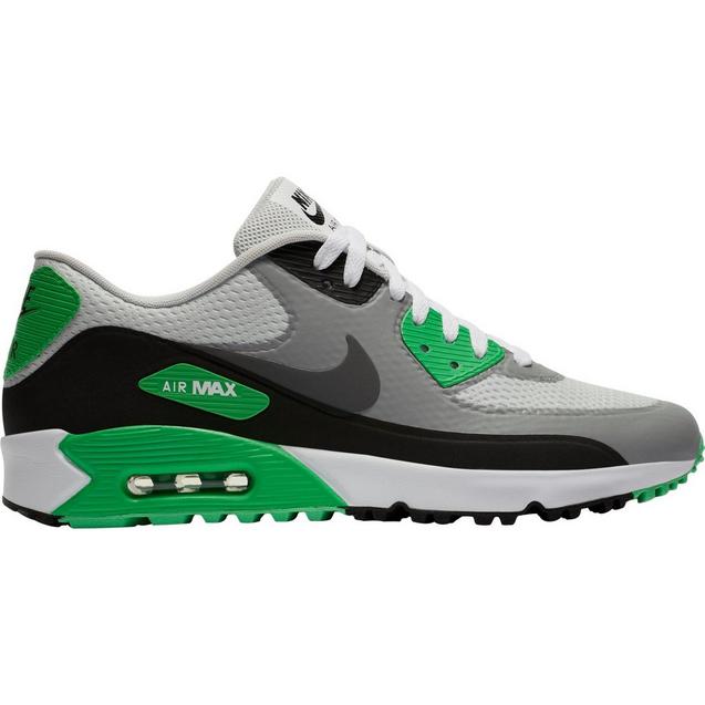 Women's Air Max 90 G Spikeless Golf Shoe-Grey/Black/Green NIKE