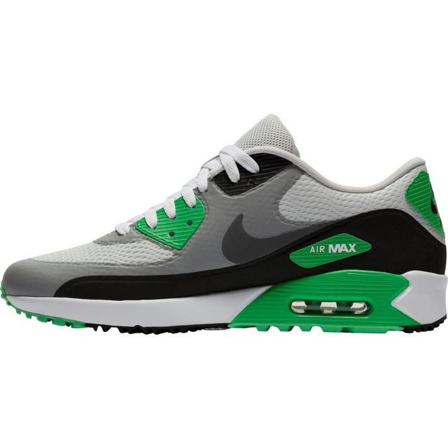Women's Air Max 90 G Spikeless Golf Shoe-Grey/Black/Green | NIKE