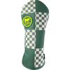 Couvre-bâton Green Checkered Flag pour bois de départ