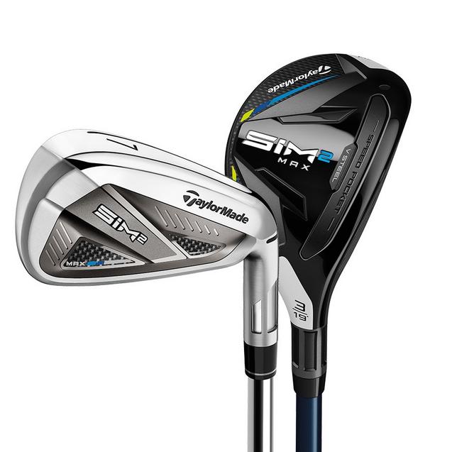 SIM2 Max 4H 5H 6-PW AW Combo Iron Set with Graphite Shafts TAYLORMADE