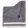 Pro Cotton Towel - Black/White