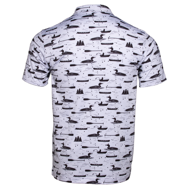 Quealent Long Sleeve Polo Shirts For Men Mens Golf Polo Shirt Short Sleeve  Tennis Running Daily Hiking Fishing Polo Shirt,White XL 