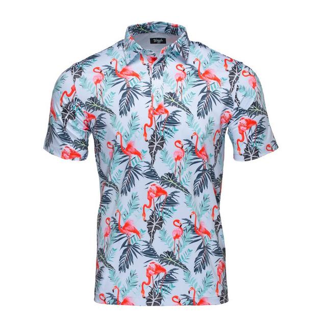 Men's Flamingo Island Short Sleeve Polo