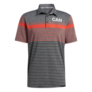 Men's Canada Ultimate 365 Engineered Stripe Short Sleeve Polo