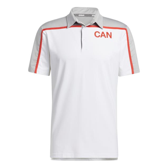 Men's Canada Ultimate 365 3-Stripe Short Sleeve Polo