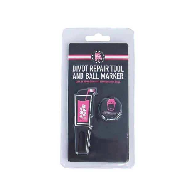 Pink Whitney Glass Divot Repair Tool & Ball Marker Set BARSTOOL
