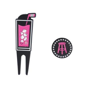 Pink Whitney Glass Divot Repair Tool & Ball Marker Set