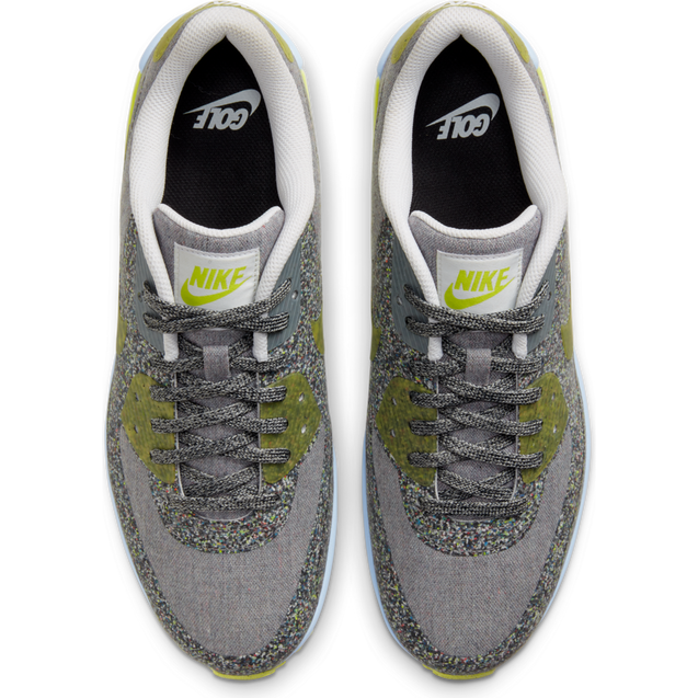 Nike Air Max 90 G NRG Spikeless Golf Shoe-Grey/Yellow | NIKE