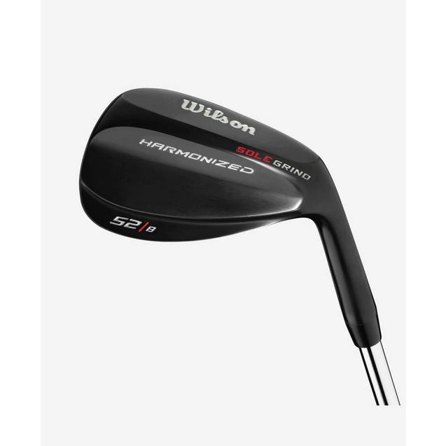 Harmonized Black Chrome Wedge with Steel Shaft