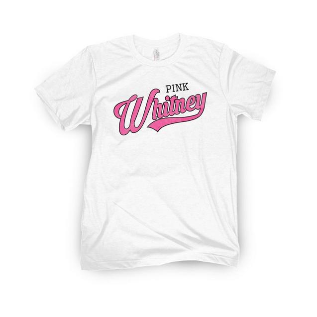 Men's Pink Whitney Big Logo T-Shirt