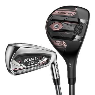 Women's Cobra Speedzone S 5H 6-PW GW Combo Irons with Steel Shafts