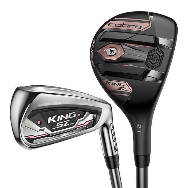 Women's Speedzone S 5H 6-PW SW Combo Irons with Graphite Shafts COBRA