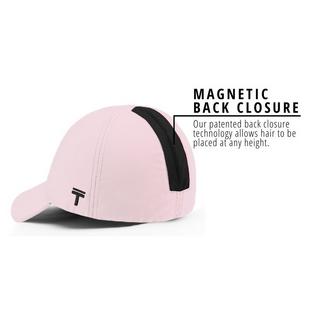 Women's Top Knot High Ponytail Performance Cap - Light Pink