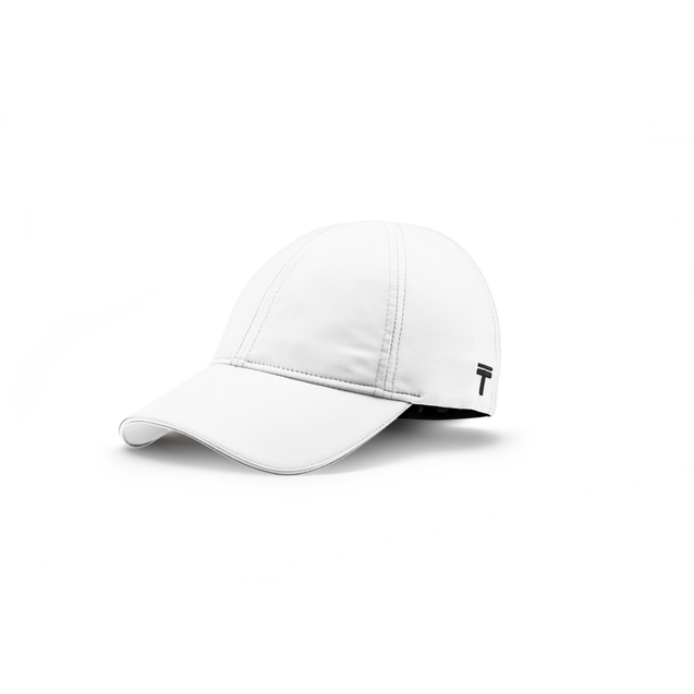Women's Top Knot High Ponytail Performance Cap - White TOP KNOT