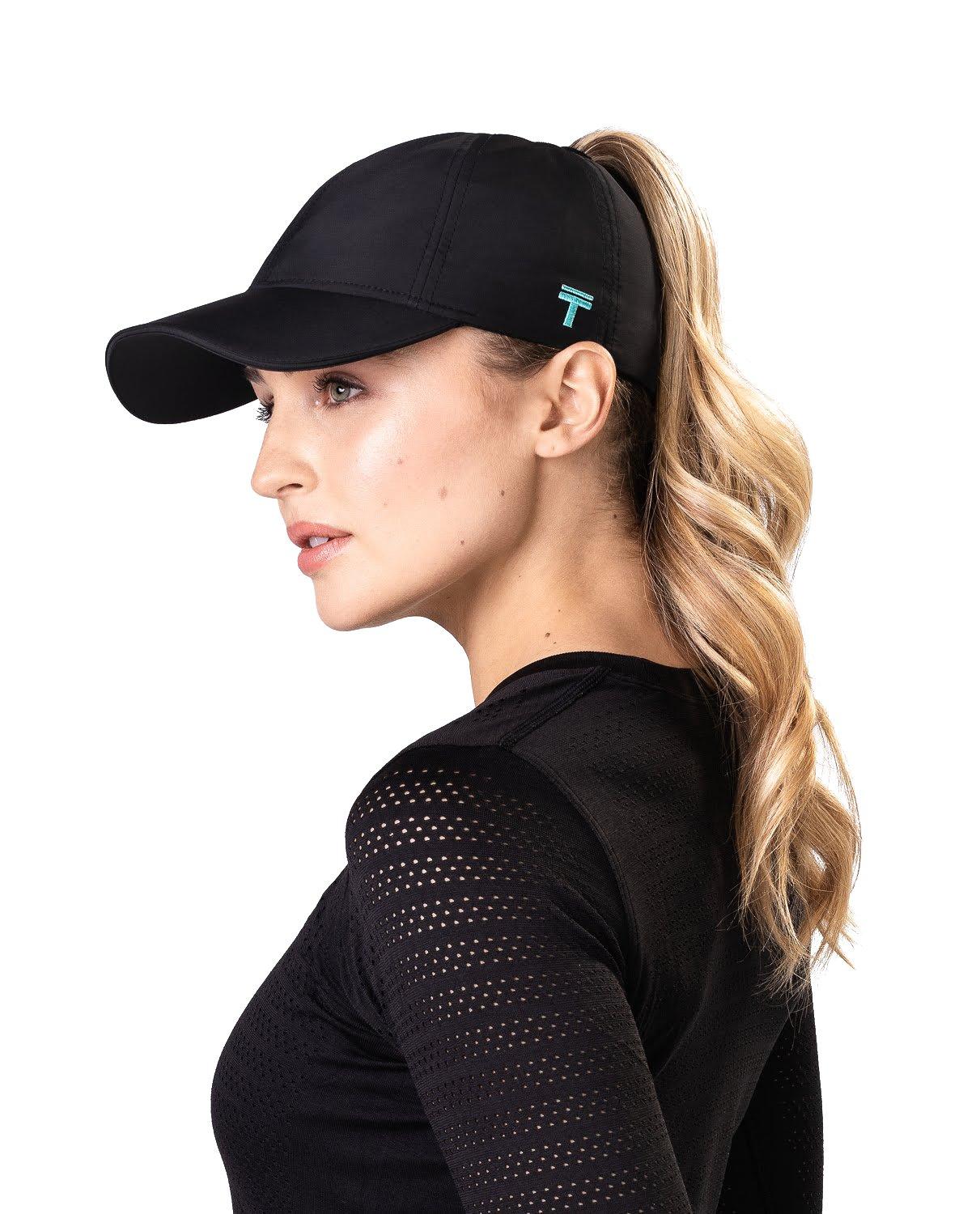 Women's High Ponytail Performance 2.0 Cap - Black
