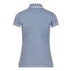 Women's Cara Gingham Printed Short Sleeve Polo