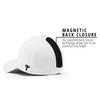 Women's High Ponytail Casual Cap - White