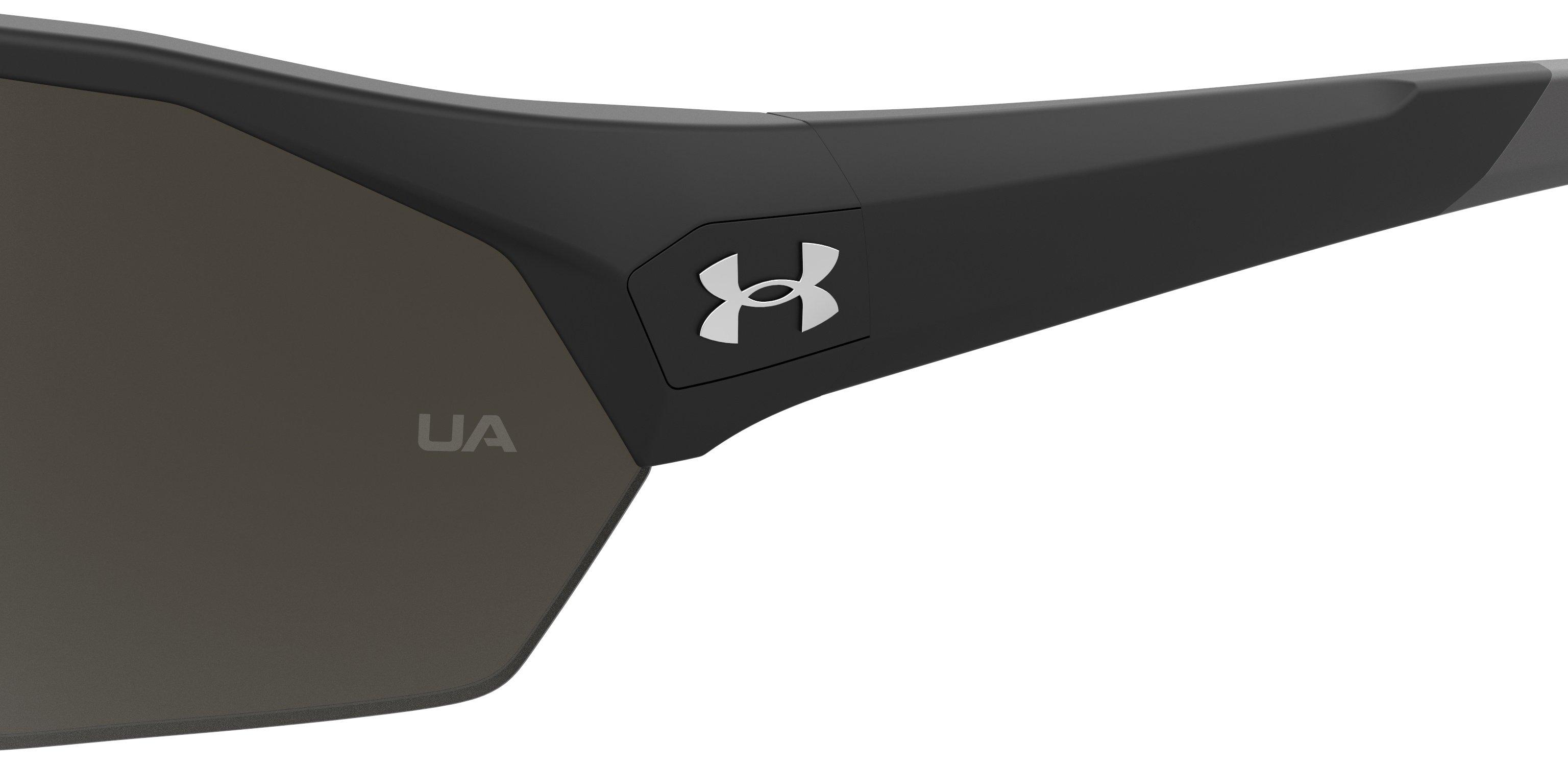 Playmaker Shiny Black/Grey/Silver Mirror Sunglasses