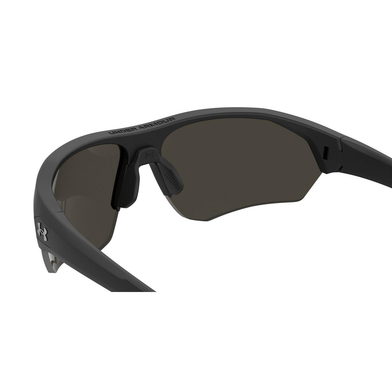 Playmaker Shiny Black/Grey/Silver Mirror Sunglasses