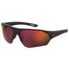 Playmaker Matte Black/Grey/Orange Mirror Sunglasses