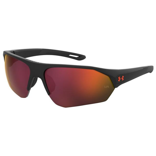 Playmaker Matte Black/Grey/Orange Mirror Sunglasses UNDER ARMOUR