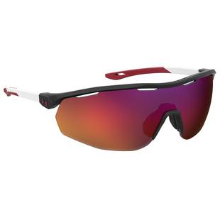 Lunettes de soleil Gametime Infrared Mirror avec branches noir et blanc UNDER ARMOUR