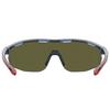 Gametime Matte Transparent Blue/Baseball Tuned Blue Mirror Sunglasses