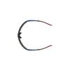 Gametime Matte Transparent Blue/Baseball Tuned Blue Mirror Sunglasses