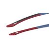 Gametime Matte Transparent Blue/Baseball Tuned Blue Mirror Sunglasses