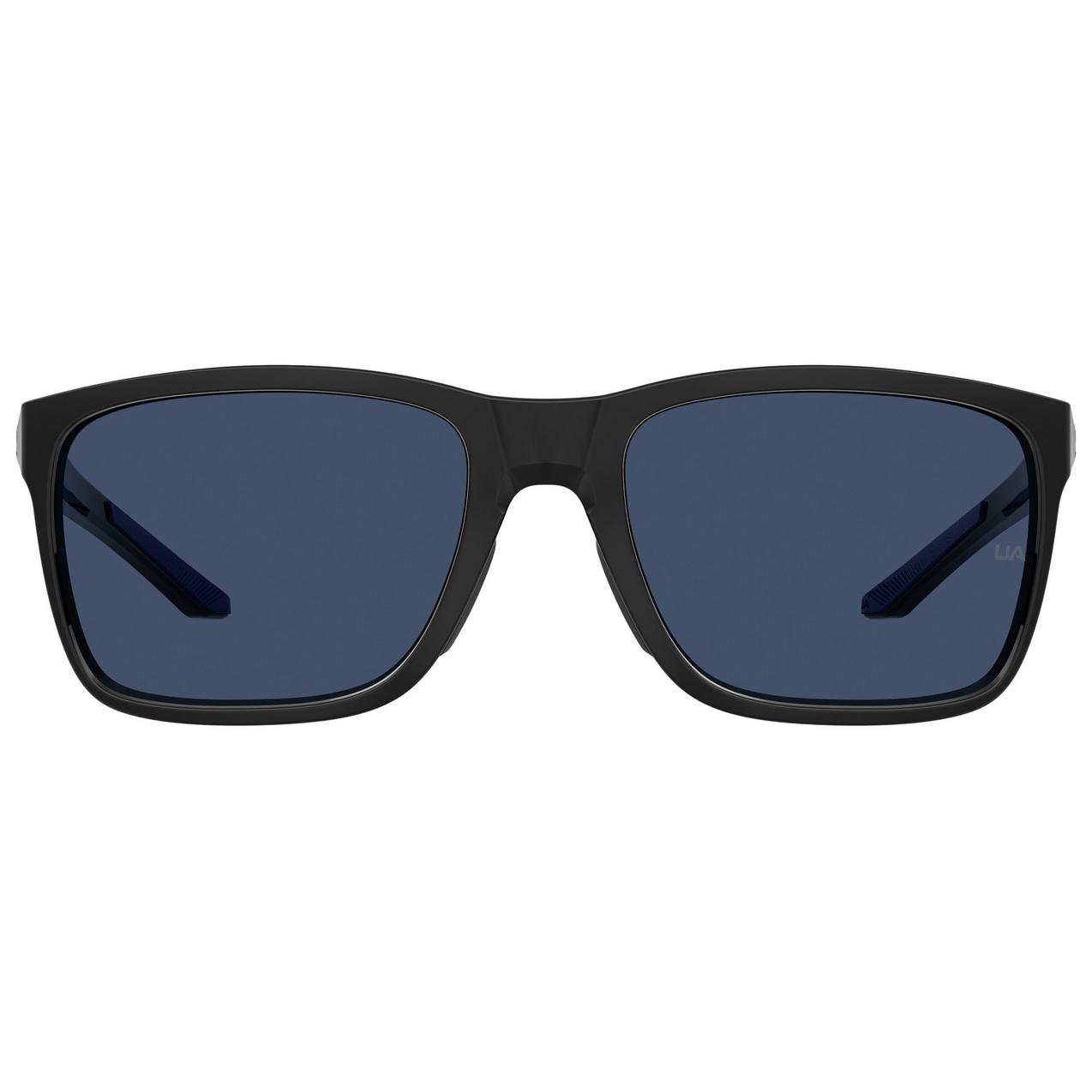 Hustle Shiny Black/Blue Avio Sunglasses