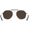 Pursuit Shiny Light Gold-Black Temple Tips/Brown/Tuned Road Sunglasses