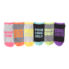 Women's Get Motivated Low Cut Sock-6 Pack