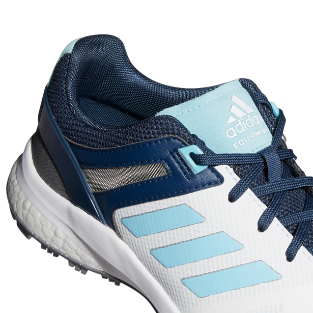 Women's EQT Spikeless Golf Shoe-White/Navy/Blue | ADIDAS | Golf
