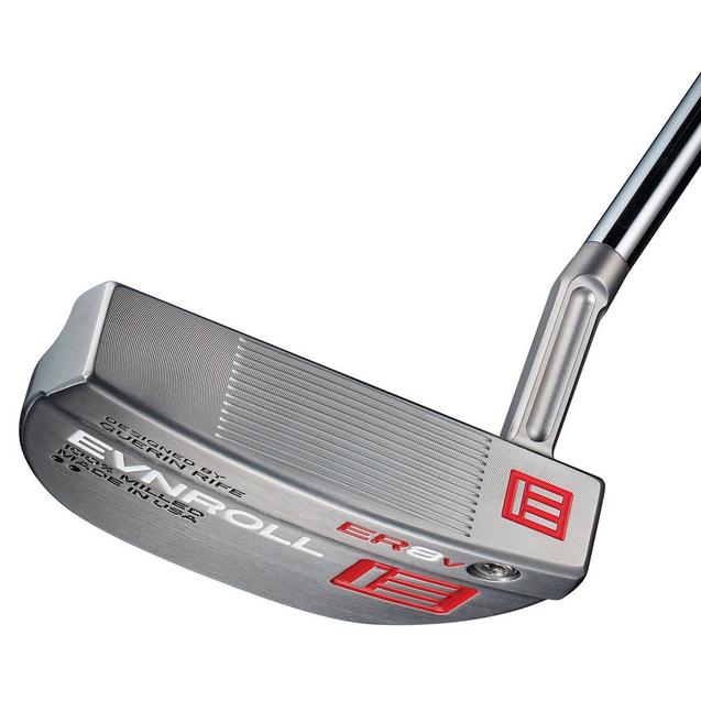 ER8v1 Short Slant Tour Mallet with Red Gravity Grip EVNROLL