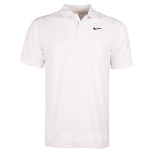 Men's Dri-Fit Victory Micro Print Short Sleeve Polo