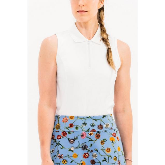 Women's Zip Sleeveless Polo FORAY GOLF
