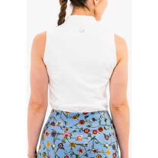 Women's Zip Sleeveless Polo