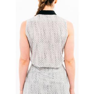 Women's Core 3.0 Sleeveless Polo with Boucle Printed Back