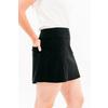 Women's Wrap Skirt with Baroque Shorts