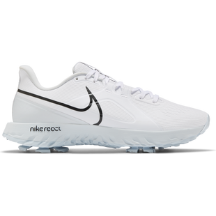 Men's React Infinity Pro Spiked Golf Shoe-White/Black/Platinum