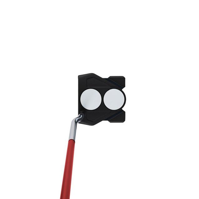 Tour Authentic 2-Ball Ten Putter with Red Stroke Lab Shaft and Pistol Grip ODYSSEY