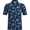 Men's Iso-Chill Floral Short Sleeve Polo